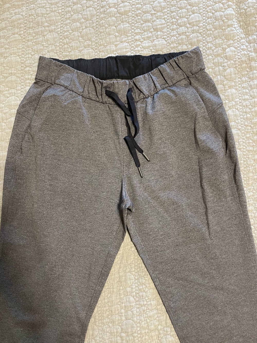 lululemon athletica Gray Cropped Jogger Pants
